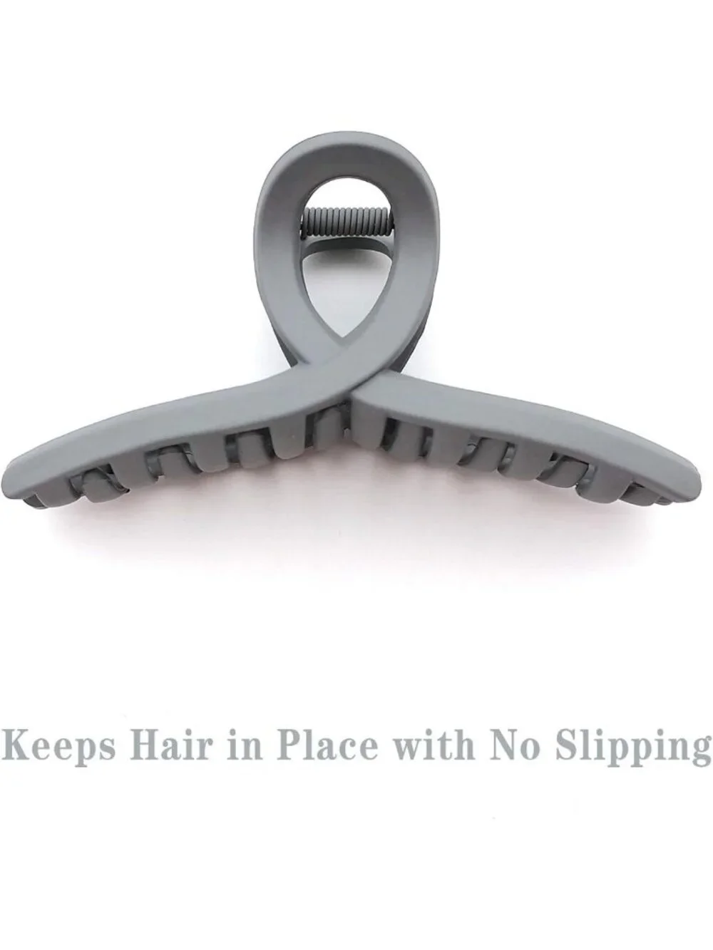 Large Matte Hair Claw Clips - No Slip Butterfly Jaw Clips for All Hair Types, 4